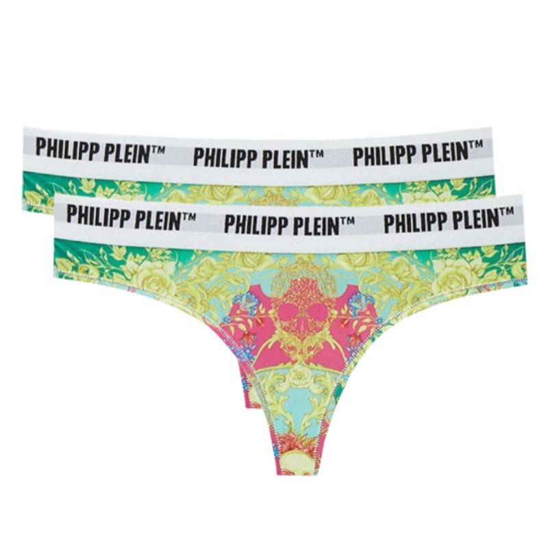 Philipp Plein 2-Pack Tanga W DUPP31 thong Clothing/Lifestyle/Bielizna damska Your Sports Performance