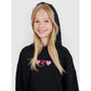 Girls' sweatshirt with a hood, open, 4F 4FJRSS25TSWSF2235-20S *Kategoria tymczasowa Your Sports Performance