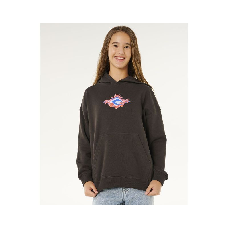 RIP CURL Sunshine Squad Hoodie - Girl Black