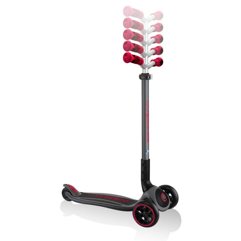 Globber Master Prime 3-wheel scooter / Black - New Red 664-102 Accessories/Skating/Hulajnogi Your Sports Performance