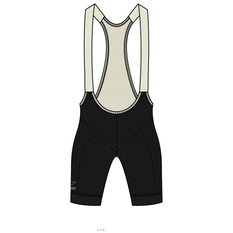 Women’s Cycling Bib Shorts PROTEST Prtdanube, Black