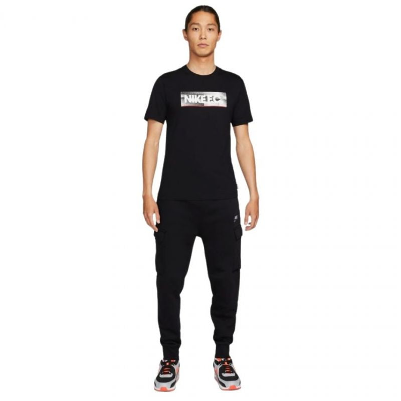 T-shirt Nike NK Fc Tee Seasonal Block M DH7444 010 Clothing/Lifestyle/T-shirts Nike