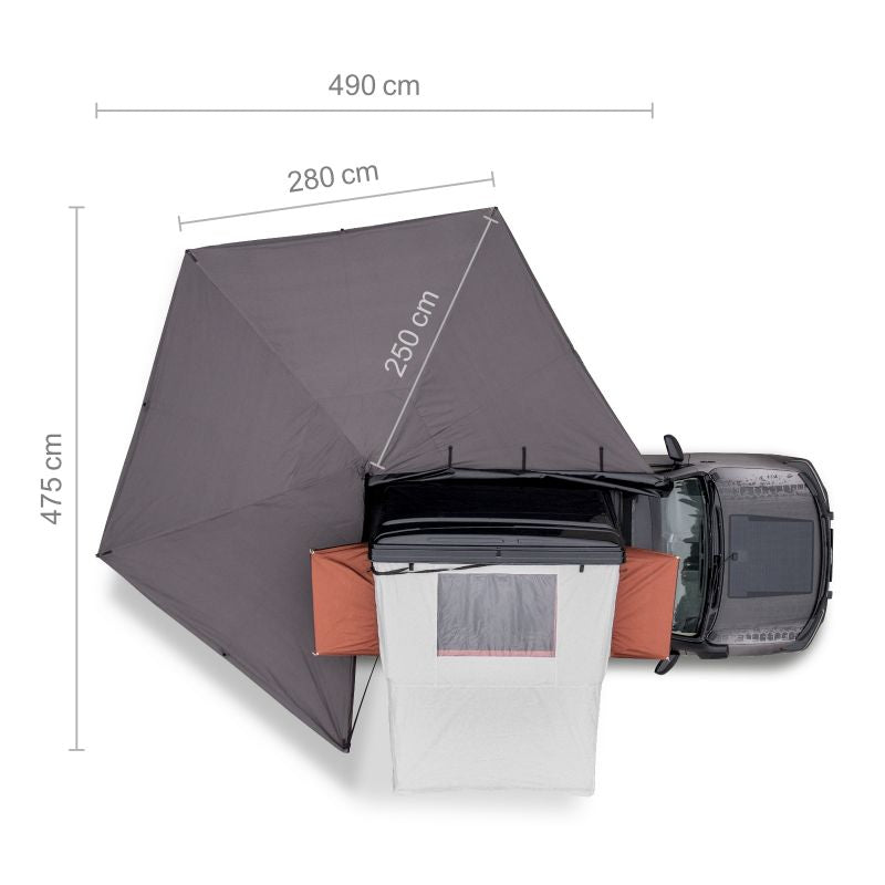 Self-supporting awning Offlander Wing 270 XL OFF_ACC_WING_XL Accessories/Tourist equipment/Namioty dachowe Your Sports Performance
