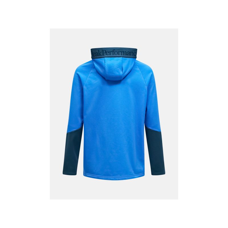 PEAK PERFORMANCE M Rider Essentials Zip Hood blue