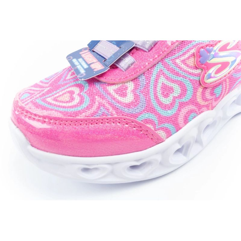 Skechers S Lighs-Heart comfortable LED sports shoes for girls In preparation Your Sports Performance