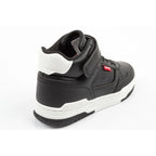 Levi's John SE black ankle-high Velcro children's sports shoes