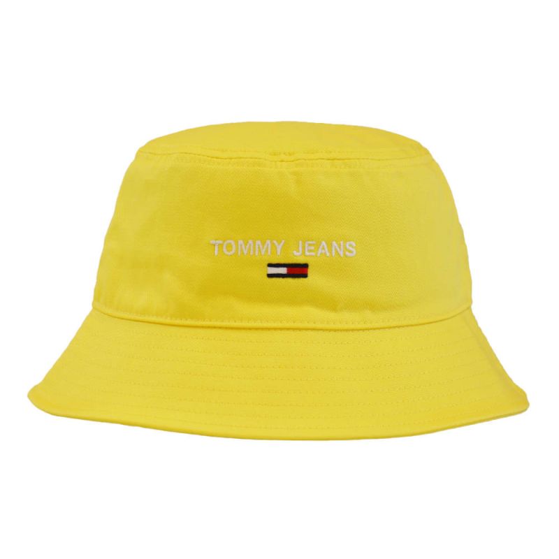 Tommy Jeans Sport Bucket Hat Yellow - AW0AW11661-ZGF Odzież/Czapki/Czapki z daszkiem Your Sports Performance