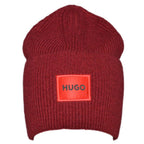Hugo Boss Beanie Wool Winter Hat Red - 50496011-604 Odzież/Czapki/Czapki zimowe Your Sports Performance