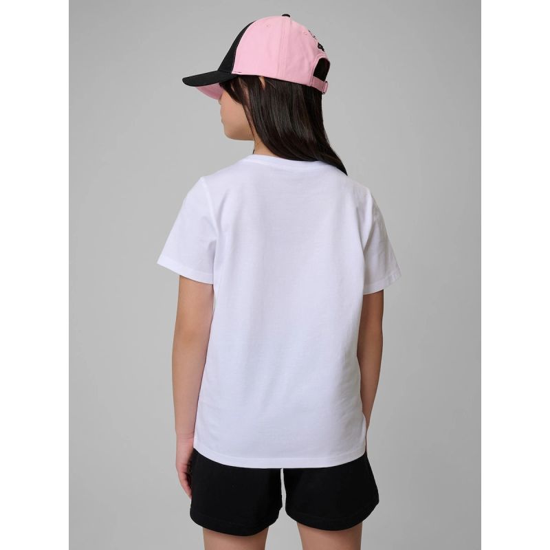 Girls’ Plain Regular-Fit T-Shirt 4F 4FJRMM00TTSHF3553-10S