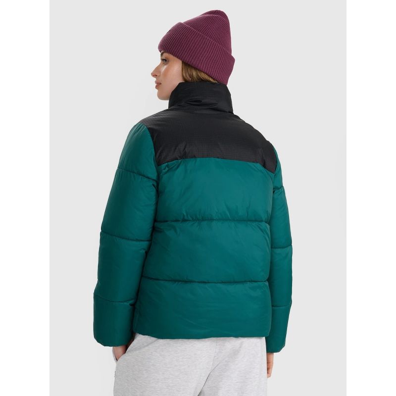 Women’s Puffer Jacket with Synthetic Down Filling 4F 4FWAW25TDJAF581-41S