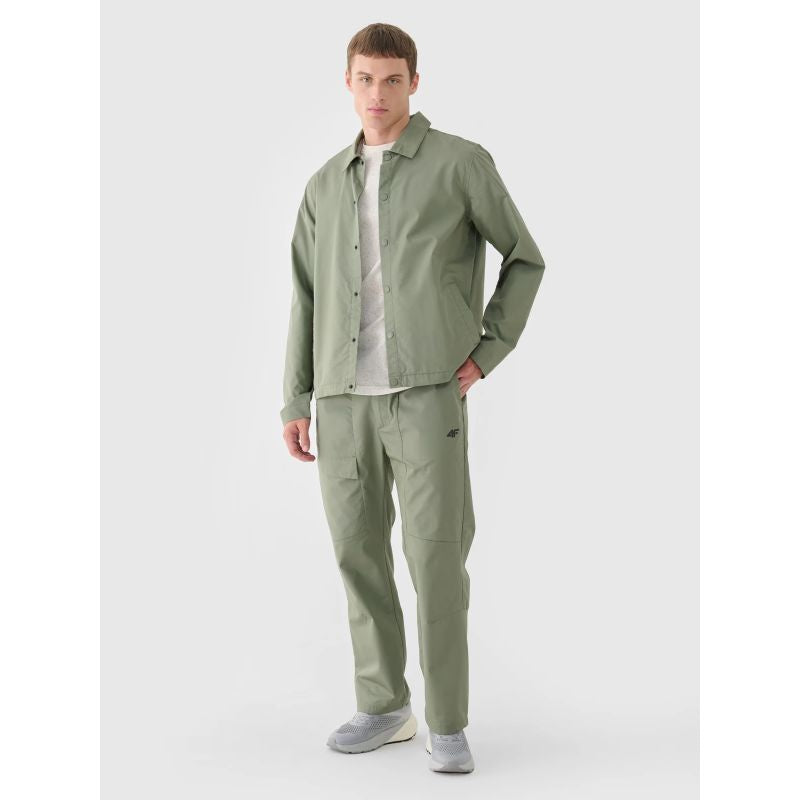 Men's transitional shirt jacket 4F 4FRSS24TTJAM0887-44S *Kategoria tymczasowa Your Sports Performance