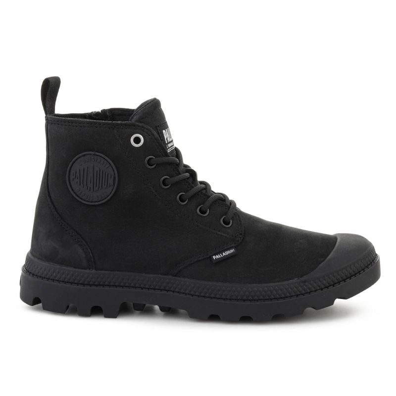 PALLADIUM PAMPA HI ZIP NBK 2 BLACK 74981-008