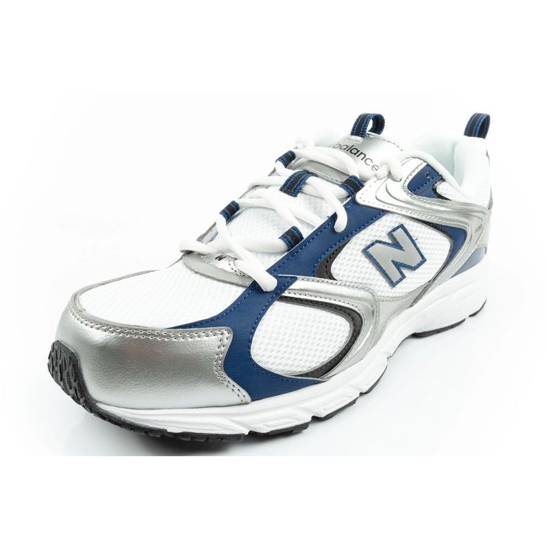 New Balance 408 men's sports shoes sneakers fashionable comfortable white silver