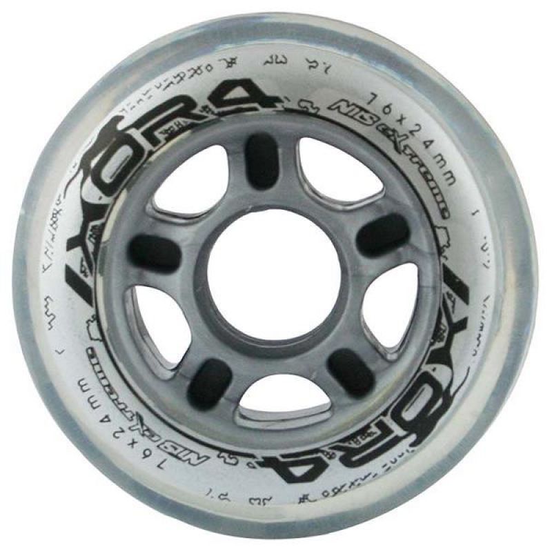 PU 76x24 82A TRANSPARENT WHEELS (4 pcs.) NILS EXTREME In preparation Your Sports Performance