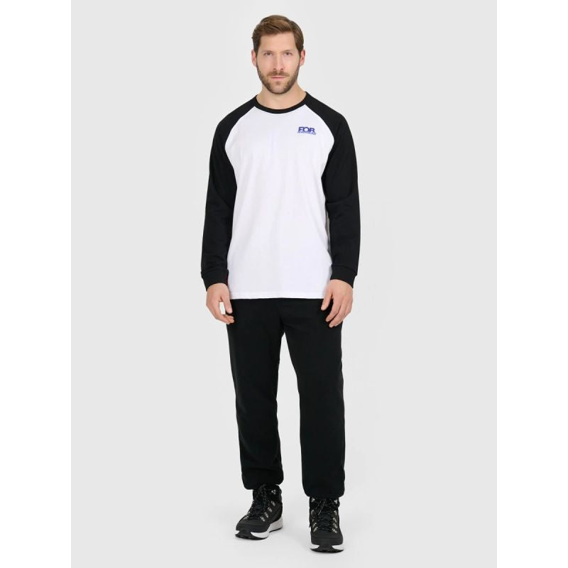 Men's oversize longsleeve 4F 4FRAW25TLONM633-10S *Kategoria tymczasowa Your Sports Performance
