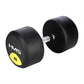 Rubber-coated dumbbell 40kg HMS HG PRO 40 In preparation Your Sports Performance
