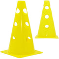 23 CM CONE WITH HOLES YELLOW Sport Your Sports Performance
