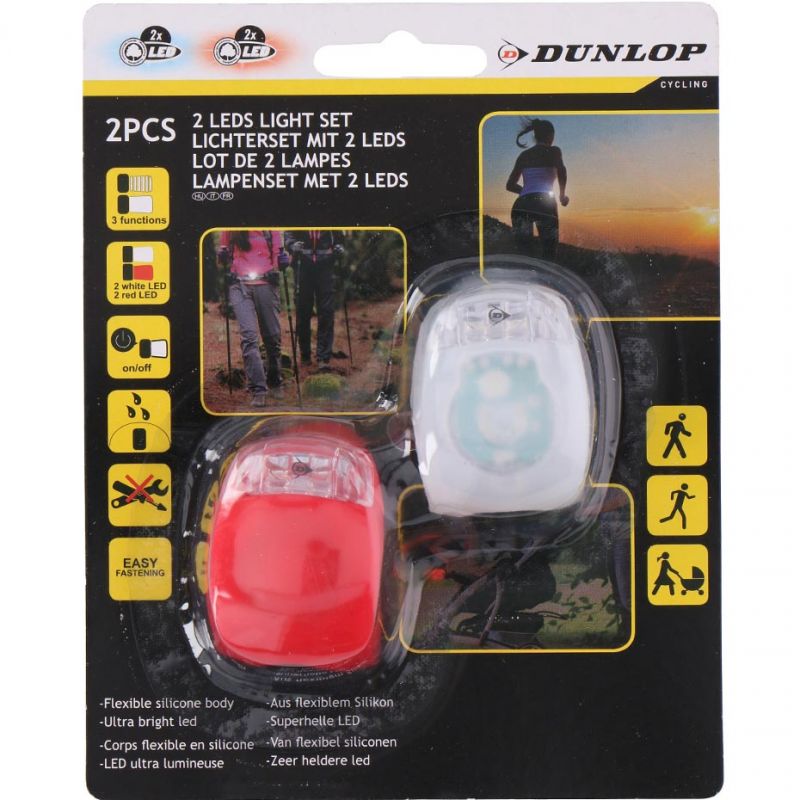 Dunlop Bicycle light LED 2 pcs. SC 05320 Accessories/Bicycle/Akcesoria rowerowe Your Sports Performance