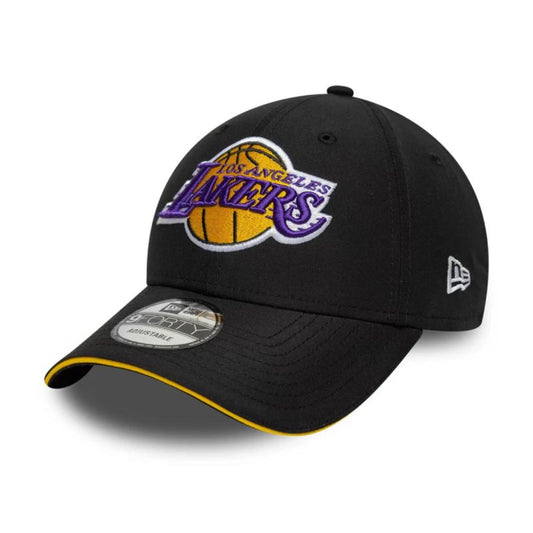 New Era 9FORTY NBA LA Los Angeles Lakers Microfibre Black Cap - 60771855 New Era
