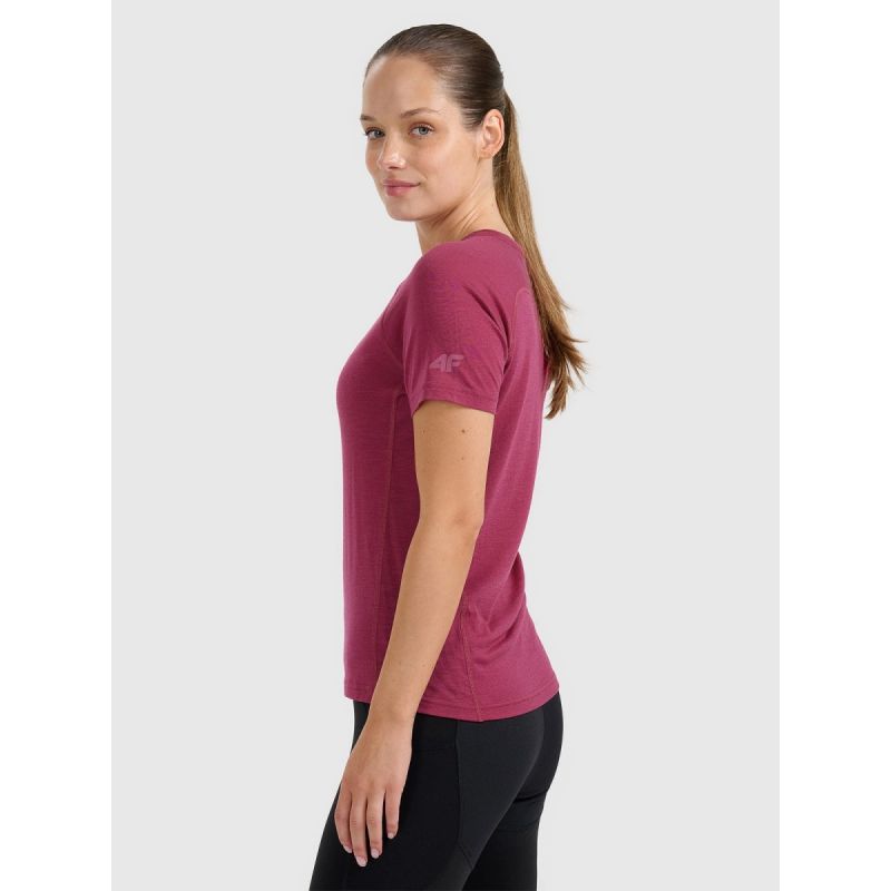 Women's Merino Wool Trekking T-shirt 4F 4FWAW25TFTSF1527-53S 4f