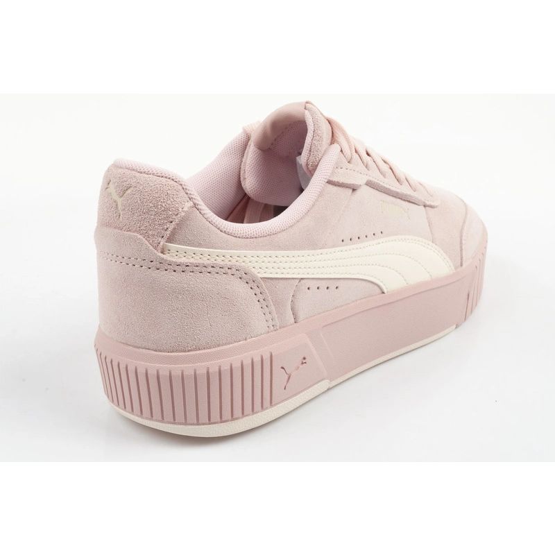 Puma women's sports shoes Carina Mia SD powder pink leather comfortable sneakers