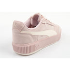 Puma women's sports shoes Carina Mia SD powder pink leather comfortable sneakers