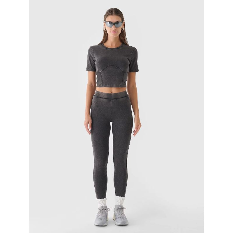 Women's knitted leggings 4F 4FRAW24TTIGF250-20S *Kategoria tymczasowa Your Sports Performance