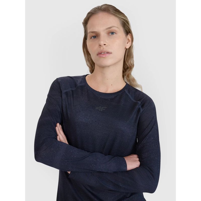Women's quick-drying cycling longsleeve 4F 4FWSS25TFLOF344-20A *Kategoria tymczasowa Your Sports Performance