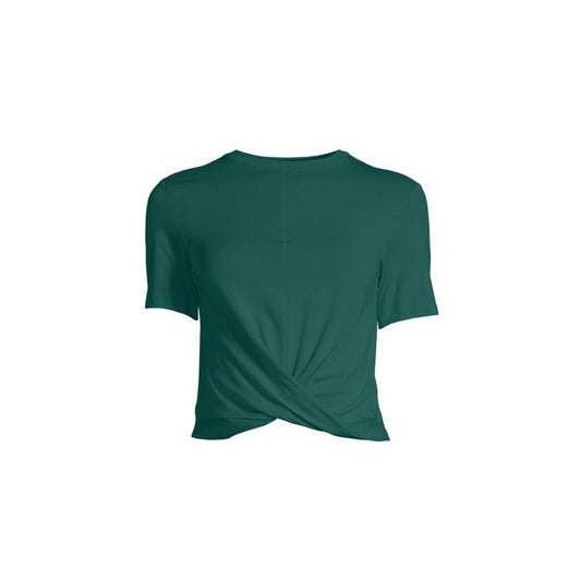 CASALL Delight Short Wrap Tee green Import z PMSport Your Sports Performance