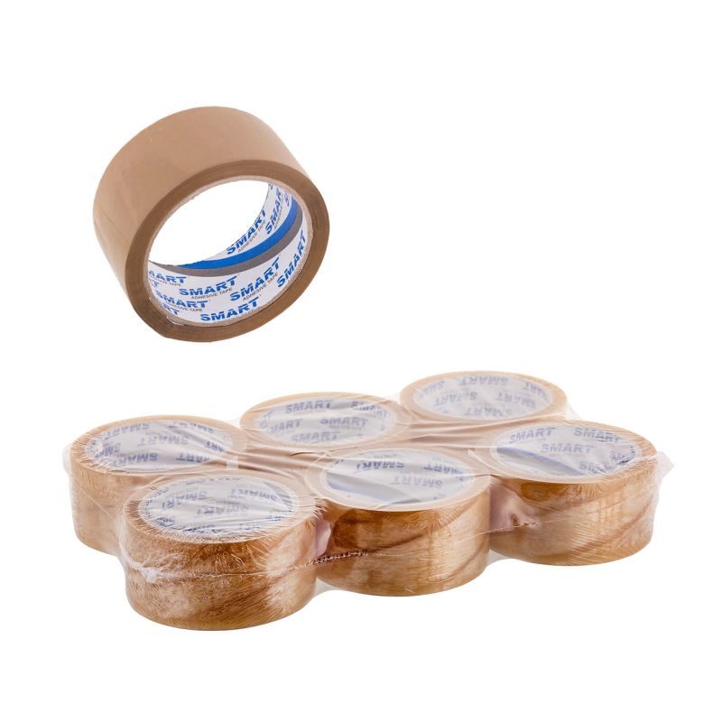 BSTech Solvent Adhesive Tape Gray 48x66 6 pcs Artykuły pakowe/Taśmy pakowe Your Sports Performance