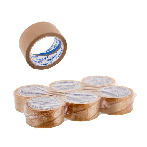 BSTech Solvent Adhesive Tape Gray 48x66 6 pcs Artykuły pakowe/Taśmy pakowe Your Sports Performance