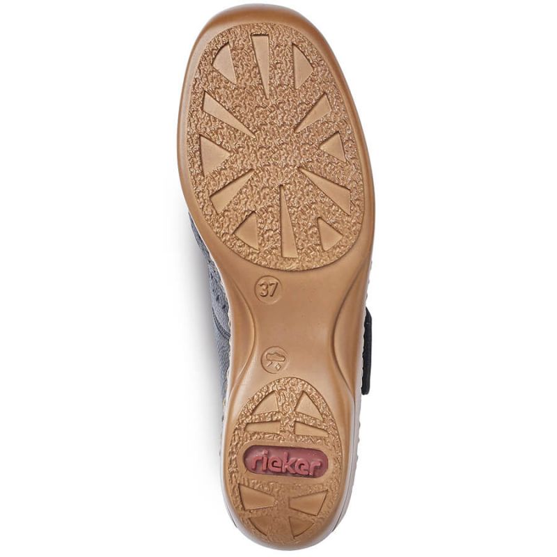 Rieker W RKR139 navy blue leather shoes Footwear/Lifestyle/Rieker Your Sports Performance