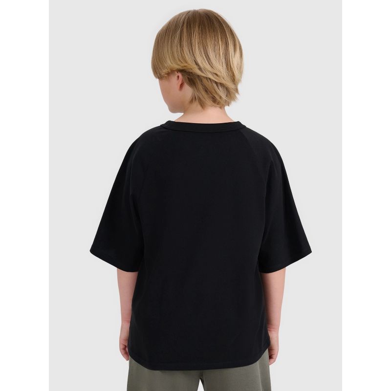 Boy's oversize plain T-shirt 4F 4FJWAW25TTSHM2411-20S *Kategoria tymczasowa Your Sports Performance
