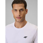 Slim men's T-shirt smooth 4F 4FRMM00TTSHM4193-10S