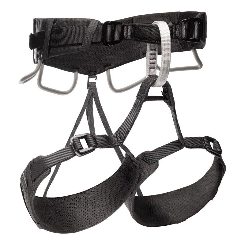 Black Diamond Momentum 4S Harness Size XXS/S Anthracite Import z Action/Wspinaczka/Uprzęże Your Sports Performance