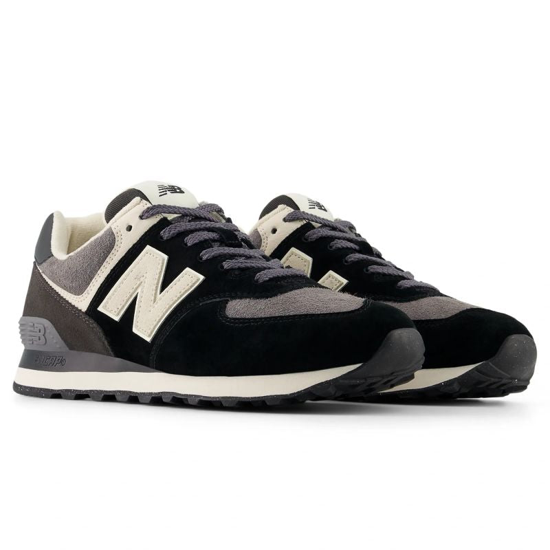 New Balance U574 lifestyle black unisex sneakers (U574SBK) New Balance