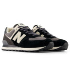 New Balance U574 lifestyle black unisex sneakers (U574SBK) New Balance