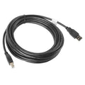 Lanberg CA-USBA-10CC-0050-BK cable (USB 2.0 M - USB 2.0 type BM; 5m; black) Kable i adaptery/Kable USB Your Sports Performance