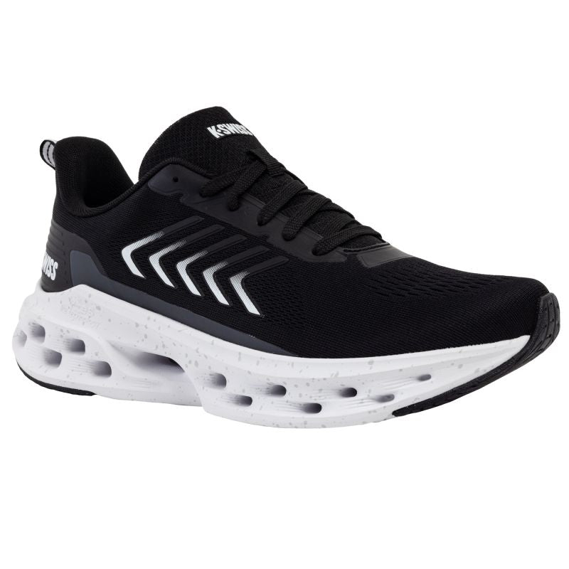 K-Swiss MELROSE TUBES LITE BLACK/WHITE/GLACIER GRAY-M (04494-019-M)