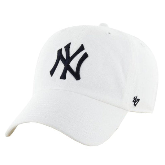 47 Brand New York Yankees Mlb Clean Up Cap B-RGW17GWS-WHA