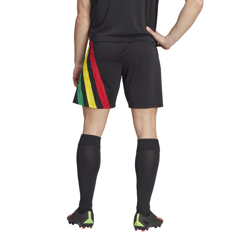 Rainbow adidas shorts online