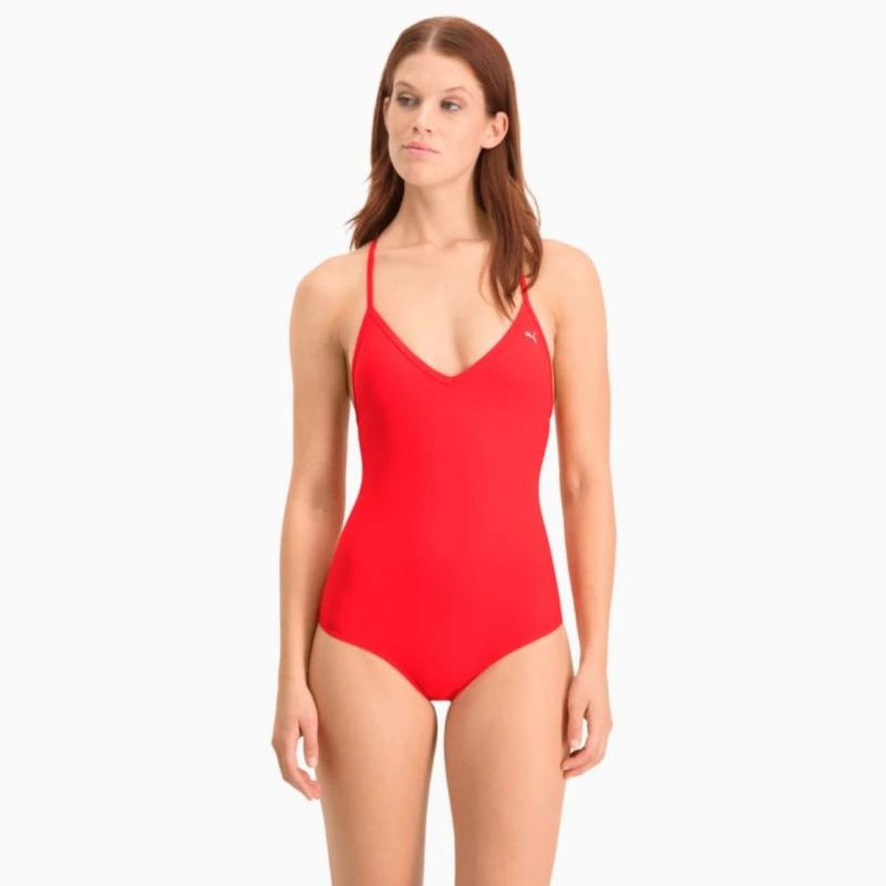 Puma swimsuit womens cheap