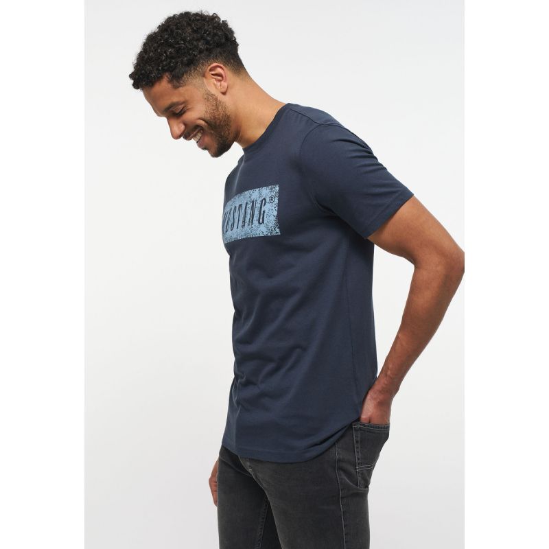 Mustang T-Shirt Alex C Print M 1013520 5330 Clothing , Shirts , Men Your Sports Performance