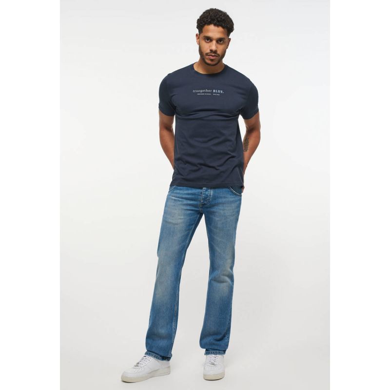 Mustang T-Shirt Alex C Print M 1013538 5330 Clothing , Shirts , Men Your Sports Performance