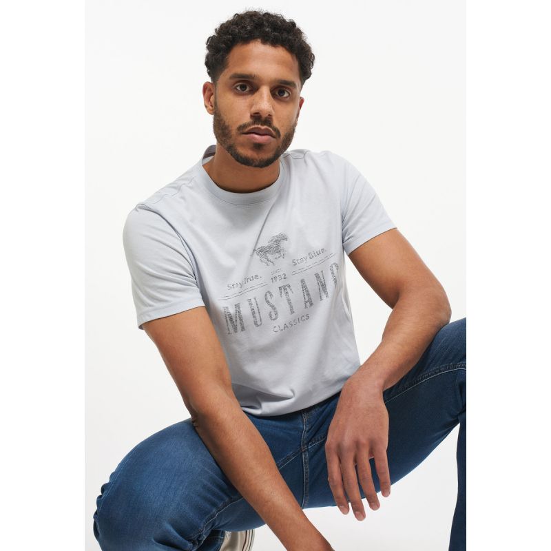 Mustang Alex C Print M T-shirt 1013536 4017 Clothing , Shirts , Men Your Sports Performance