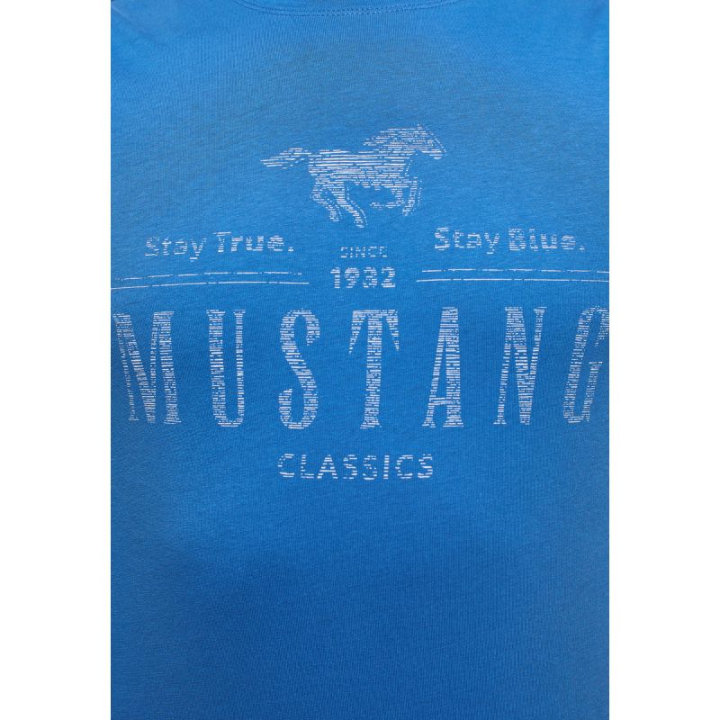 Mustang T-shirt Alex C Print M 1013536 5234 Clothing , Shirts , Men Your Sports Performance