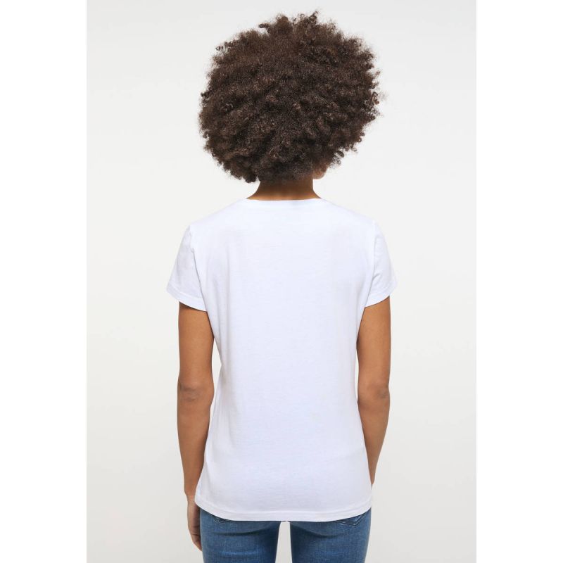 Mustang T-shirt Alexia C Chestprint W 1013384 2045 Clothing , Shirts , Women Your Sports Performance