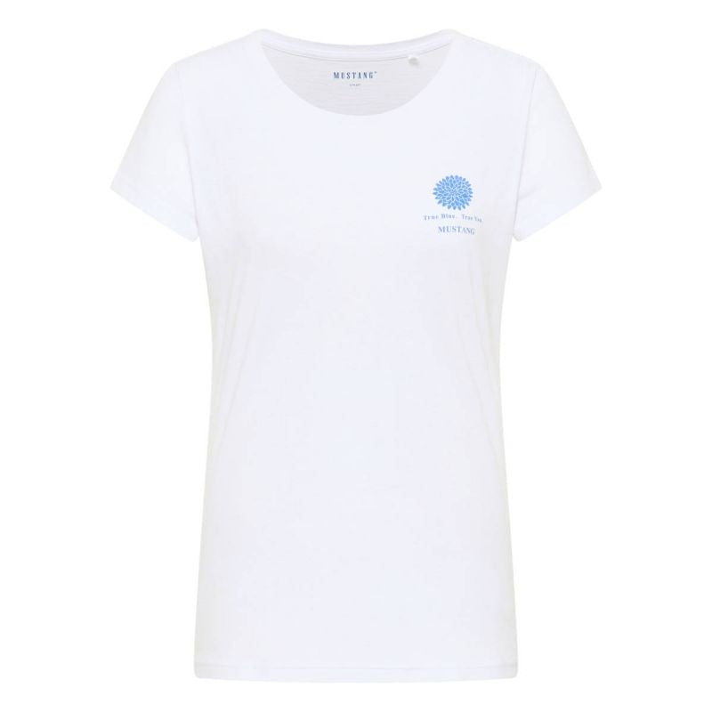 Mustang T-shirt Alexia C Chestprint W 1013384 2045 Clothing , Shirts , Women Your Sports Performance
