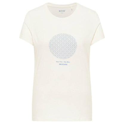 Mustang T-shirt Alexia C Chestprint W 1013383 2013 Clothing , Shirts , Women Your Sports Performance