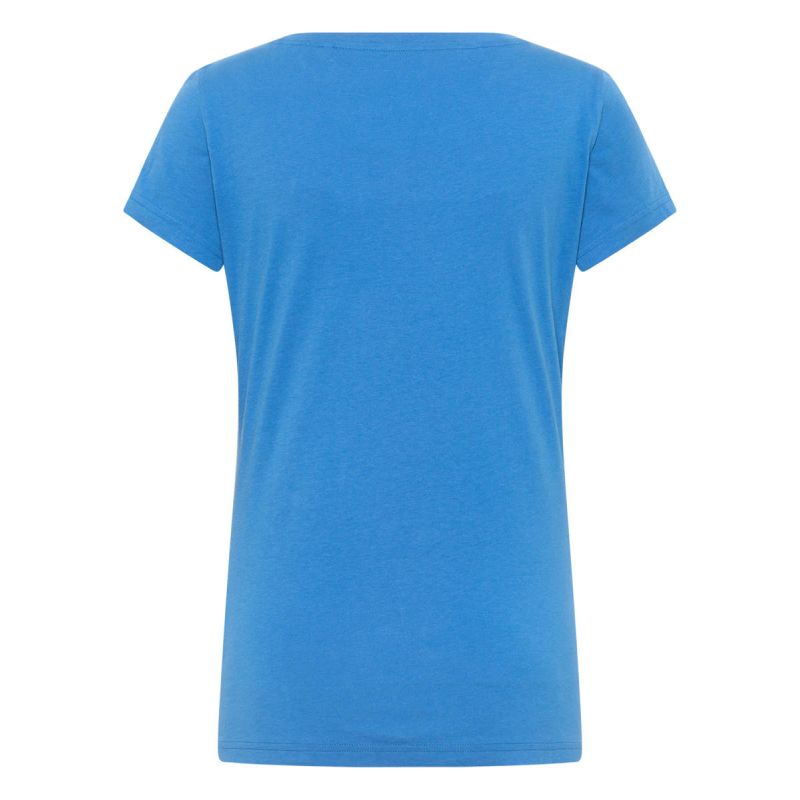 Mustang T-shirt Alexia C Chestprint W 1013384 5428 Clothing , Shirts , Women Your Sports Performance